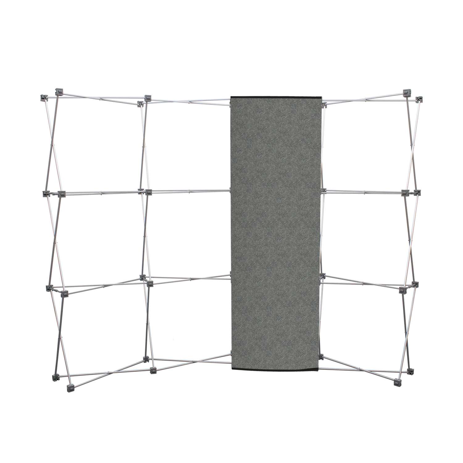 Curved Show 'N Rise Floor Display Center Panel (Fabric) view 2
