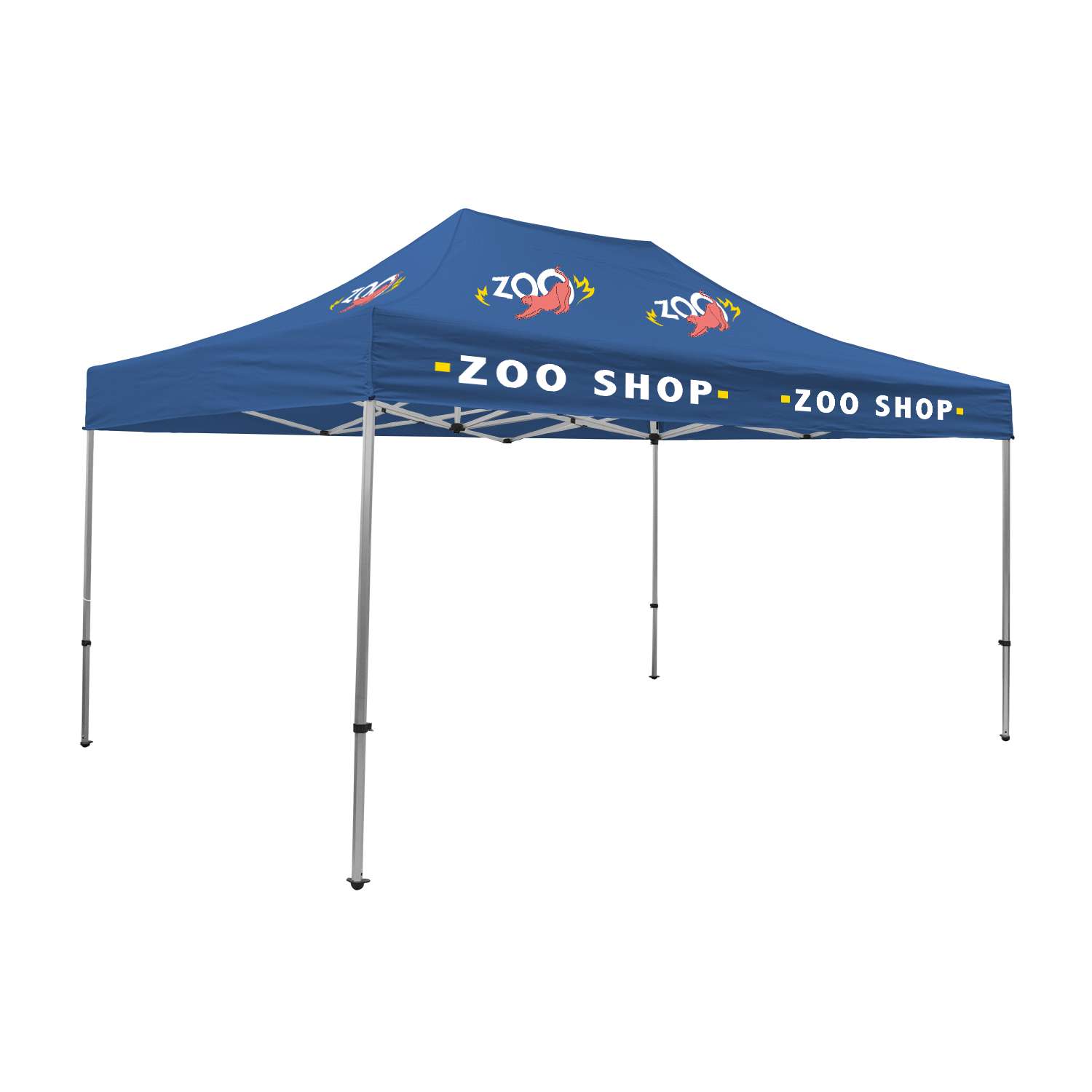 15' Premium Tent Kit (Imprinted, 5 Locations) view 2