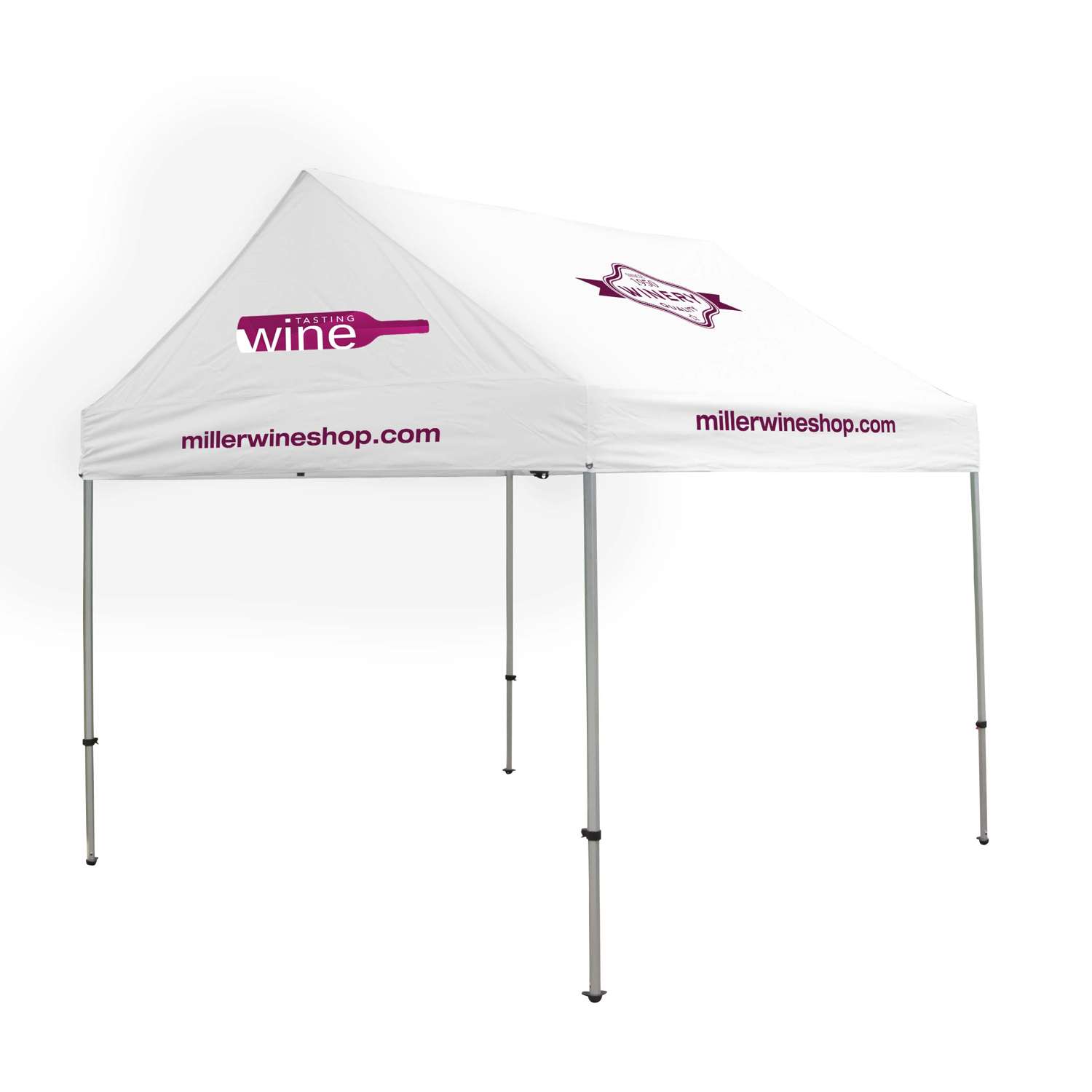 10' Gable Tent Kit (Full-Color Imprint, 4 Locations) view 2