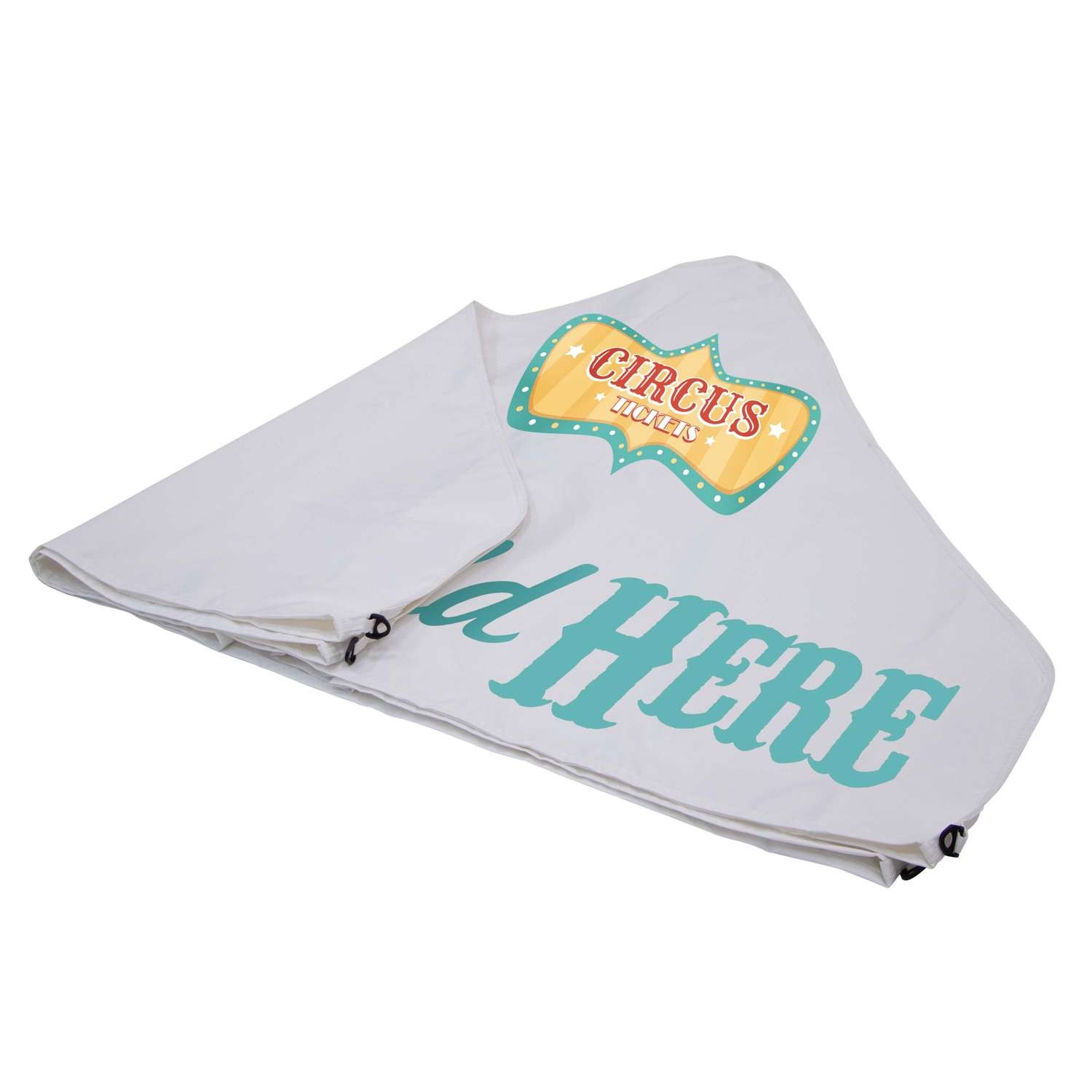 5' Tent Canopy (Full-Color Imprint, 2 Locations) view 2
