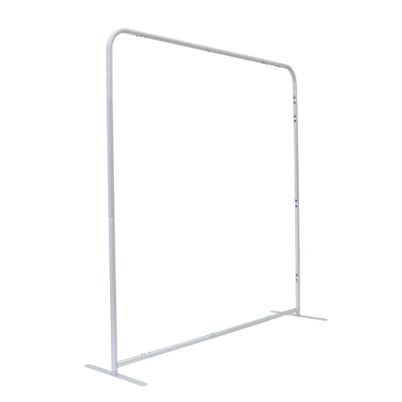 6'W x 72"H EuroFit Straight Wall Hardware view 2