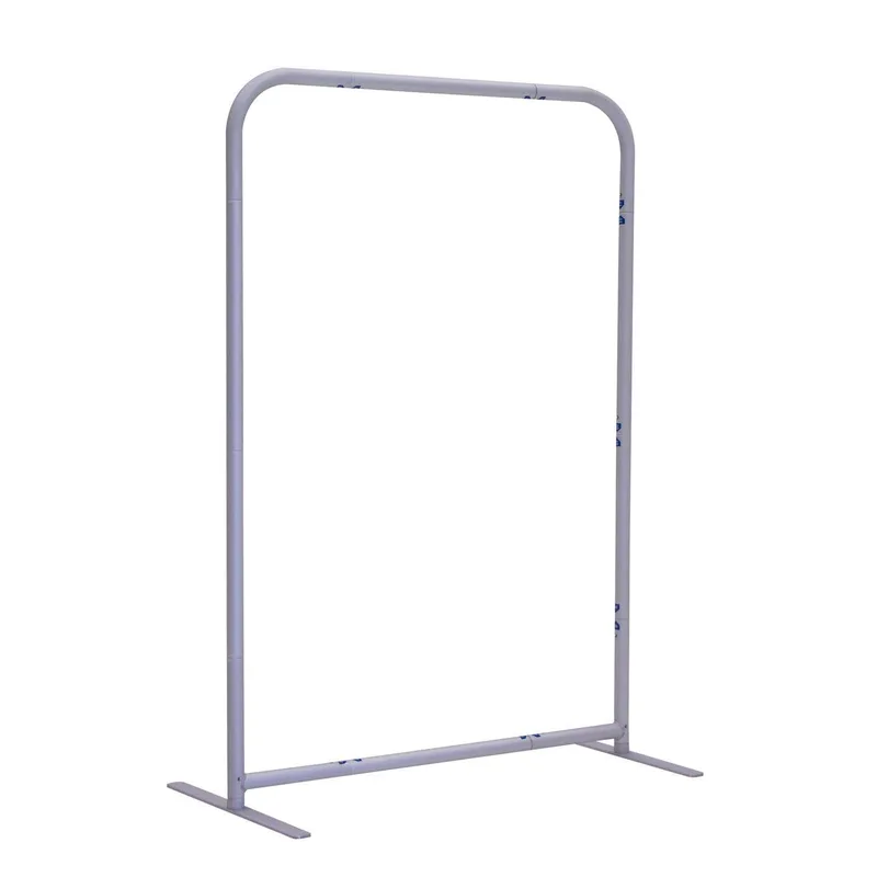 3'W x 54" EuroFit Straight Wall Hardware view 2