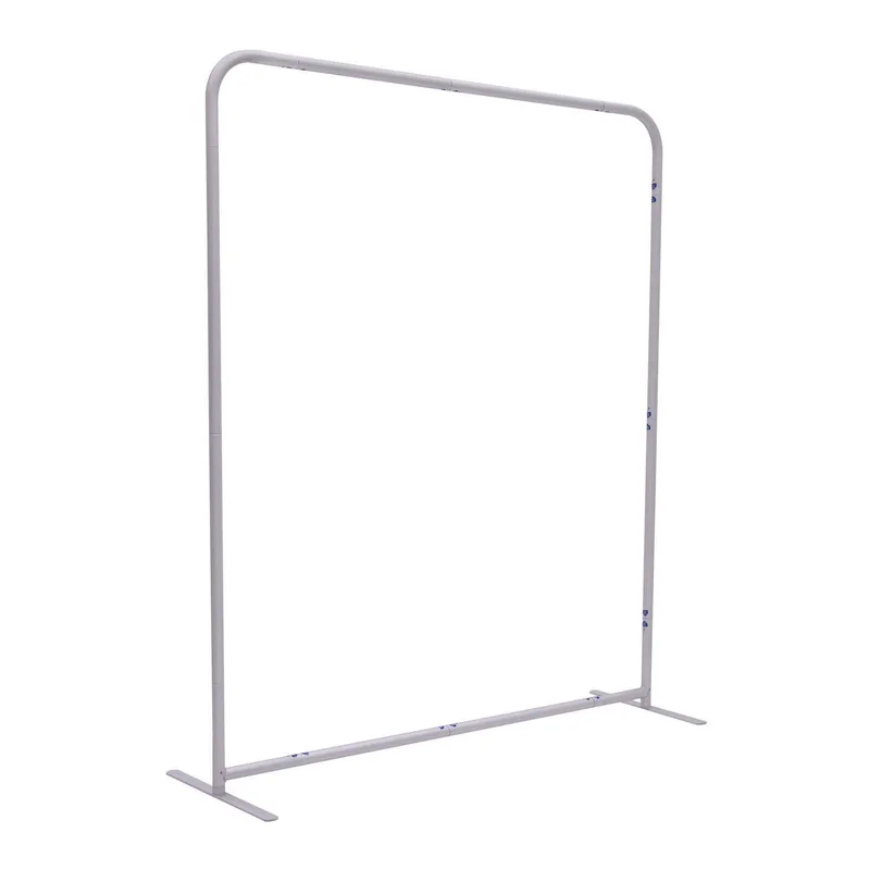 5'W x 72"H EuroFit Straight Wall Hardware view 2
