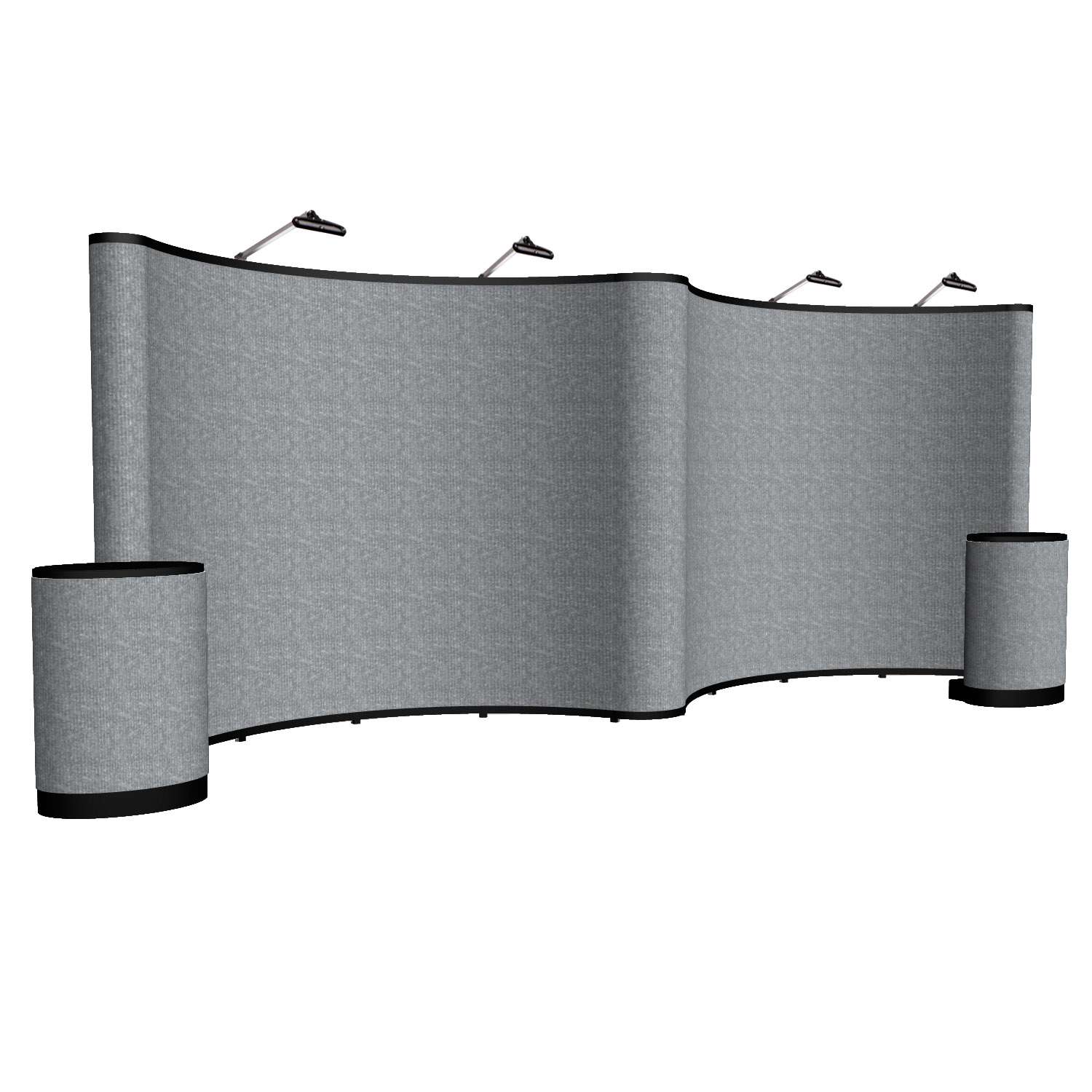 20' Gullwing Show 'N Rise Floor Display Kit (Fabric) view 2