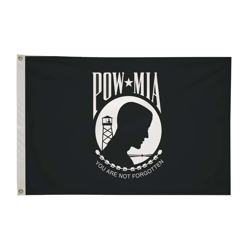 2' x 3' POW/MIA Flag Single-Sided view 2