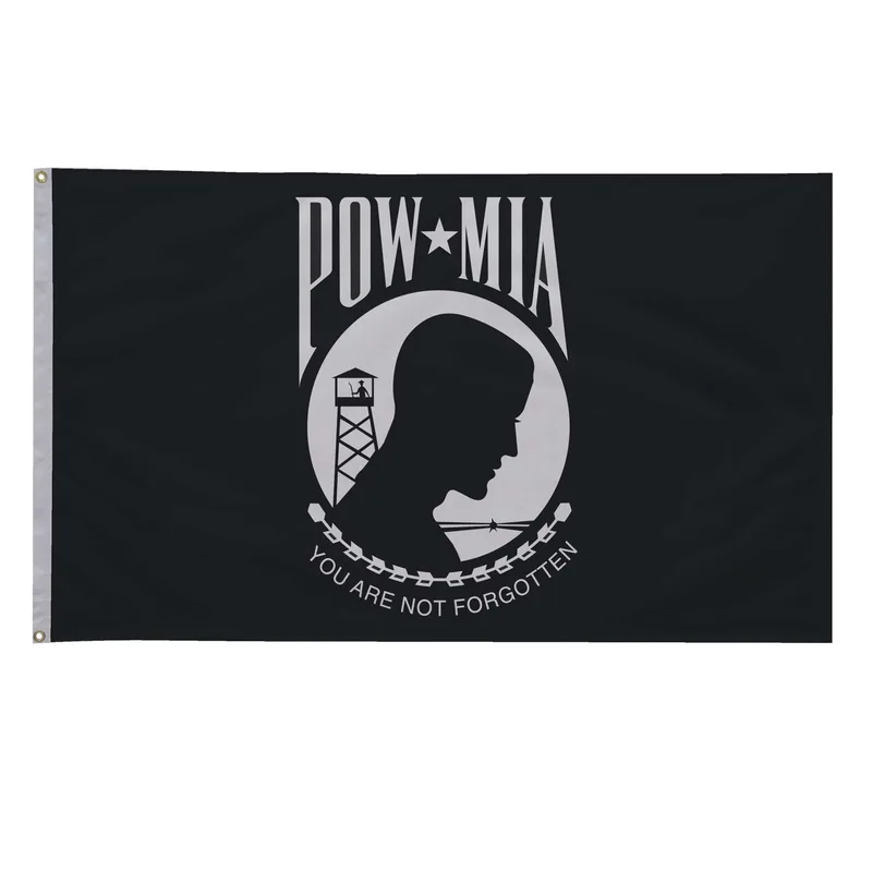 3' x 5' POW/MIA Flag Single-Sided view 2