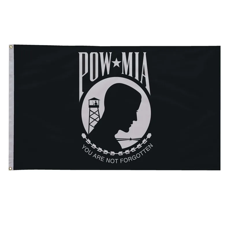 3' x 5' POW/MIA Flag Double-Sided view 2