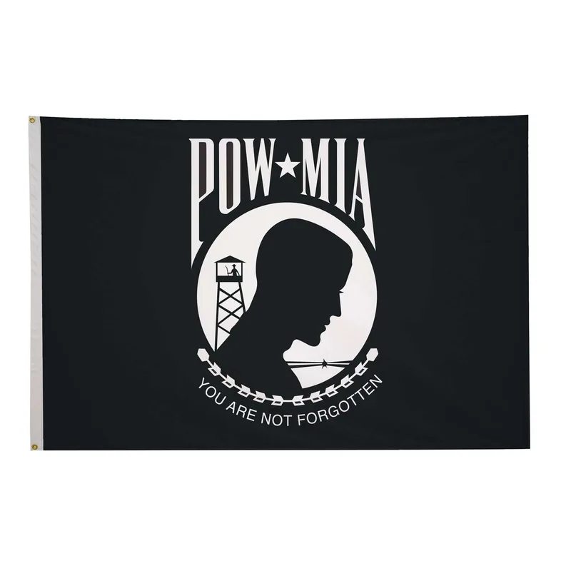 4' x 6' POW/MIA Flag Double-Sided view 2