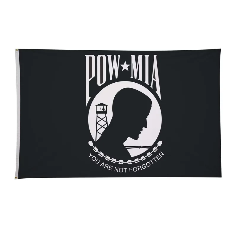 5' x 8' POW/MIA Flag Single-Sided view 2
