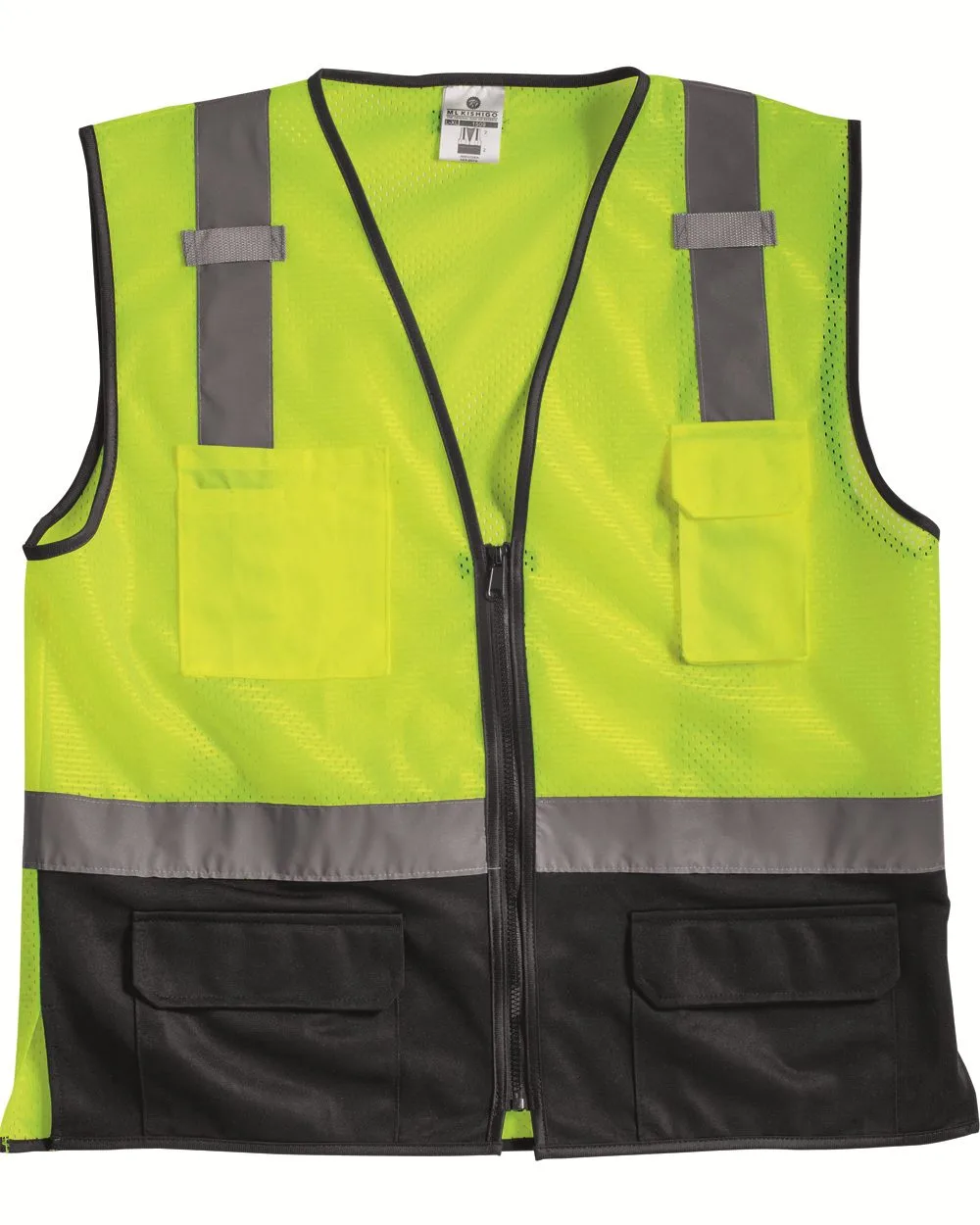 Kishigo® Black Bottom Mesh Class 2 Vest