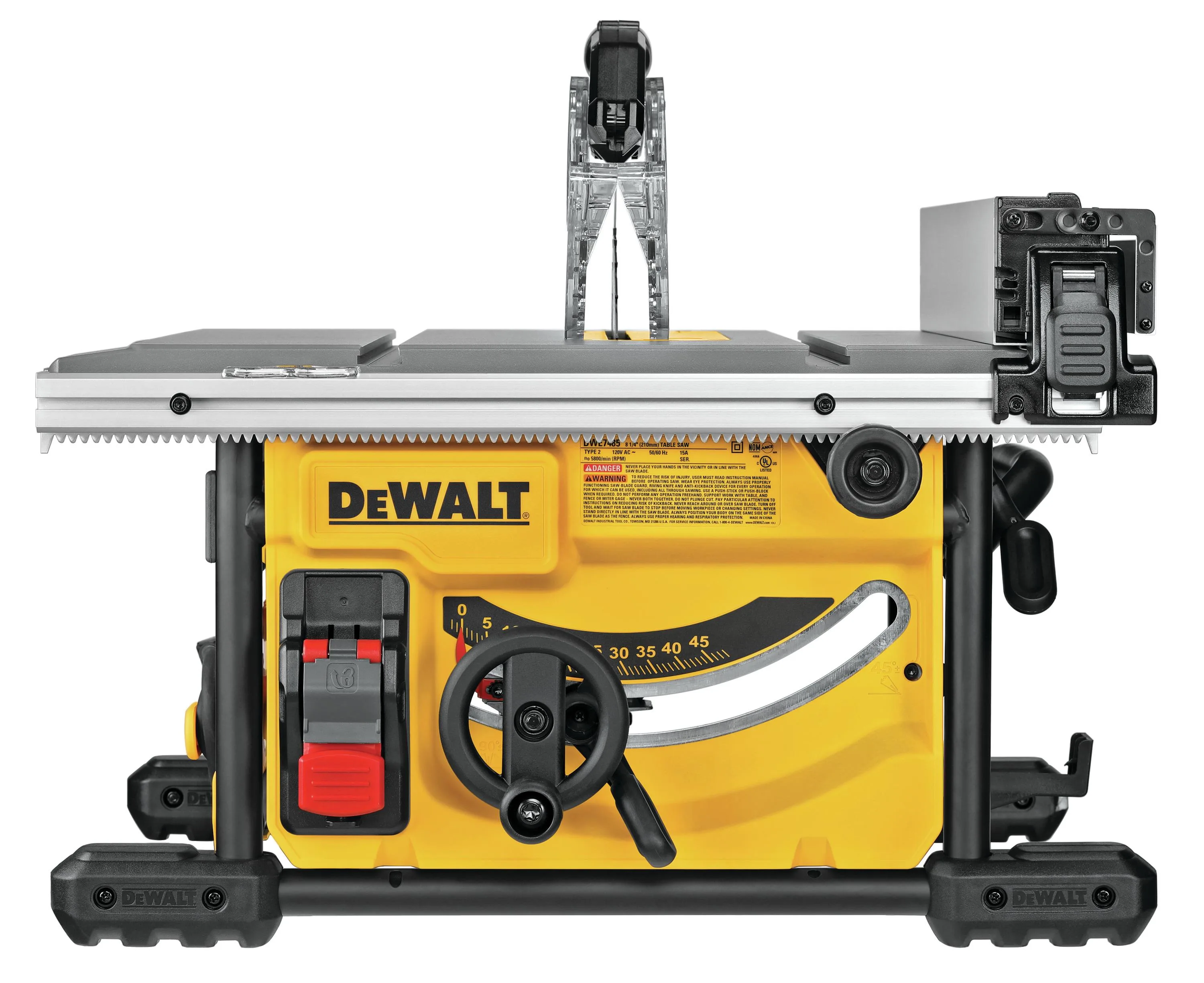 DeWalt 8.25" Compact Job Site Table Saw