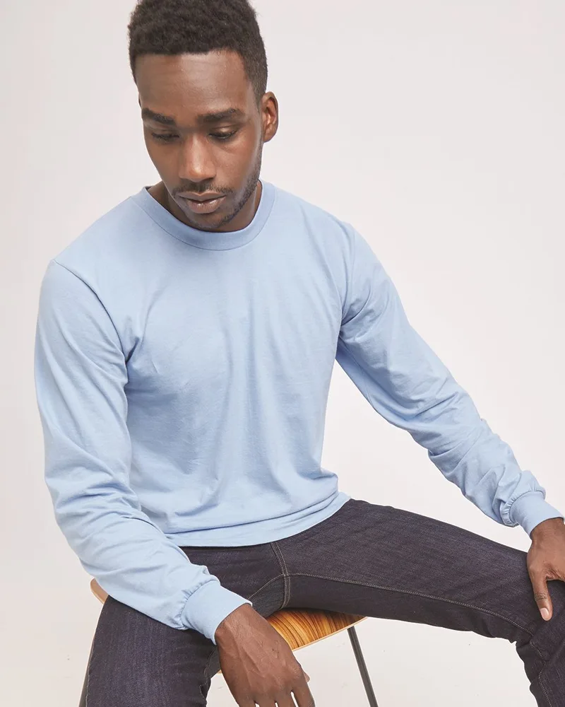 American Apparel® Fine Jersey Long Sleeve Tee