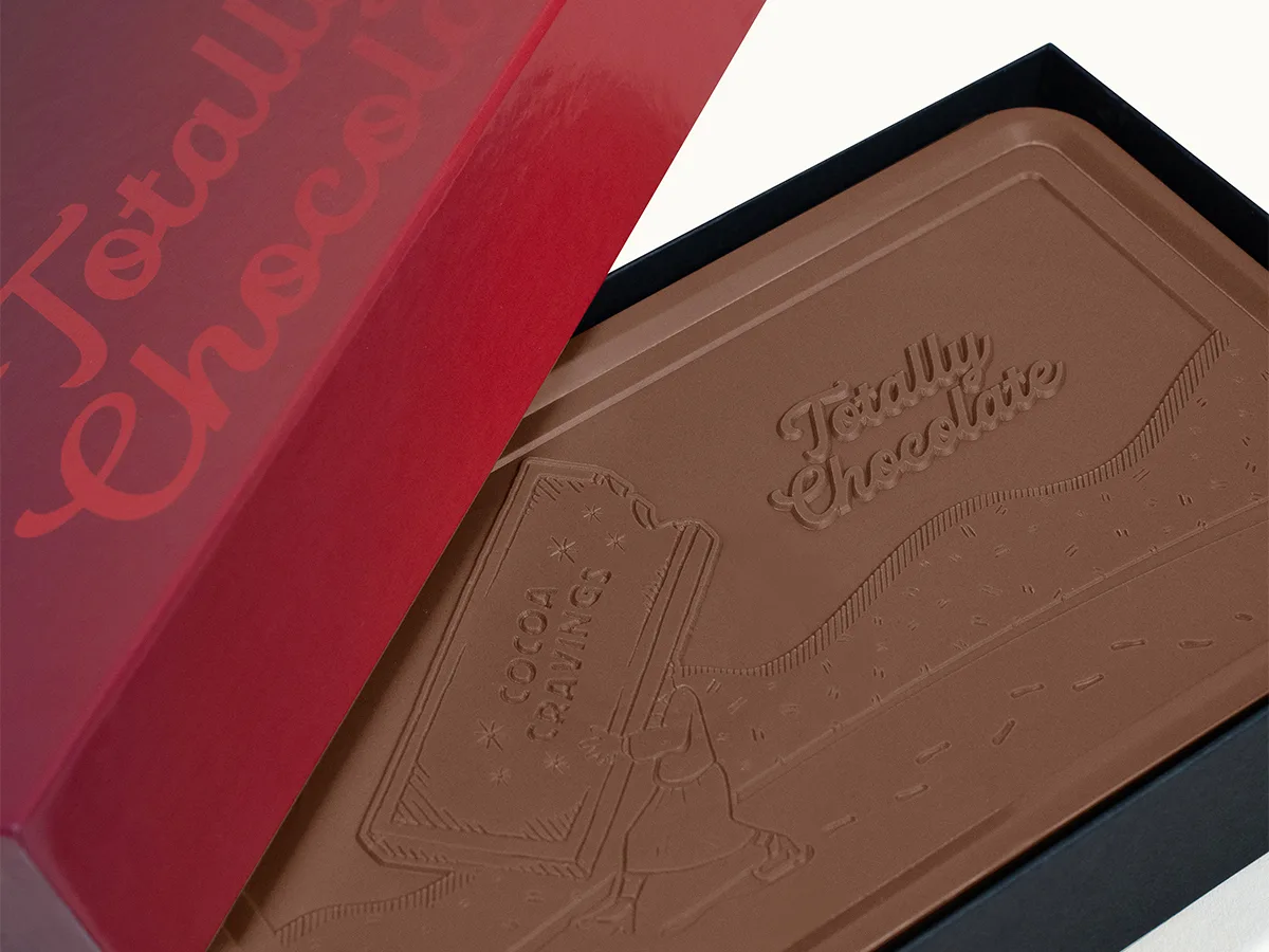 Delightful 2-Tiered Gift Tower with Luxury Custom Packaging view 3