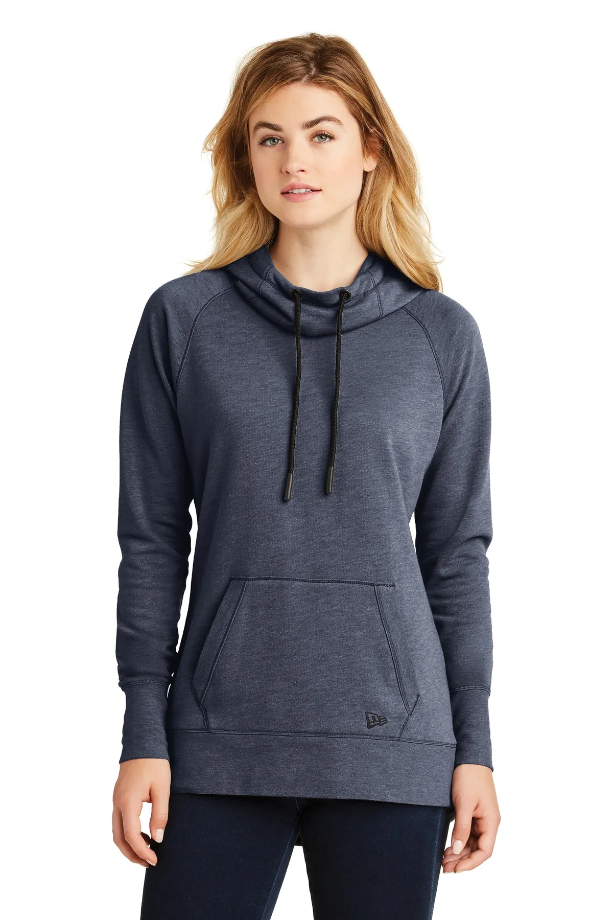 New Era ® Women's Tri-Blend Fleece Pullover Hoodie.