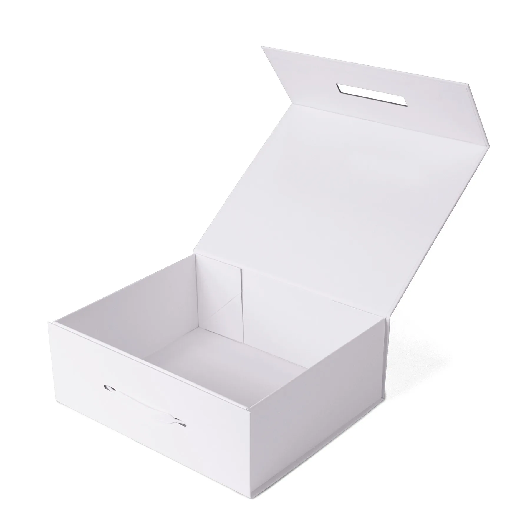 Shelly - Magnetic Gift Box with Handle - Foil Print (12 1/4" x 10 1/4" x 4 1/2") view 3