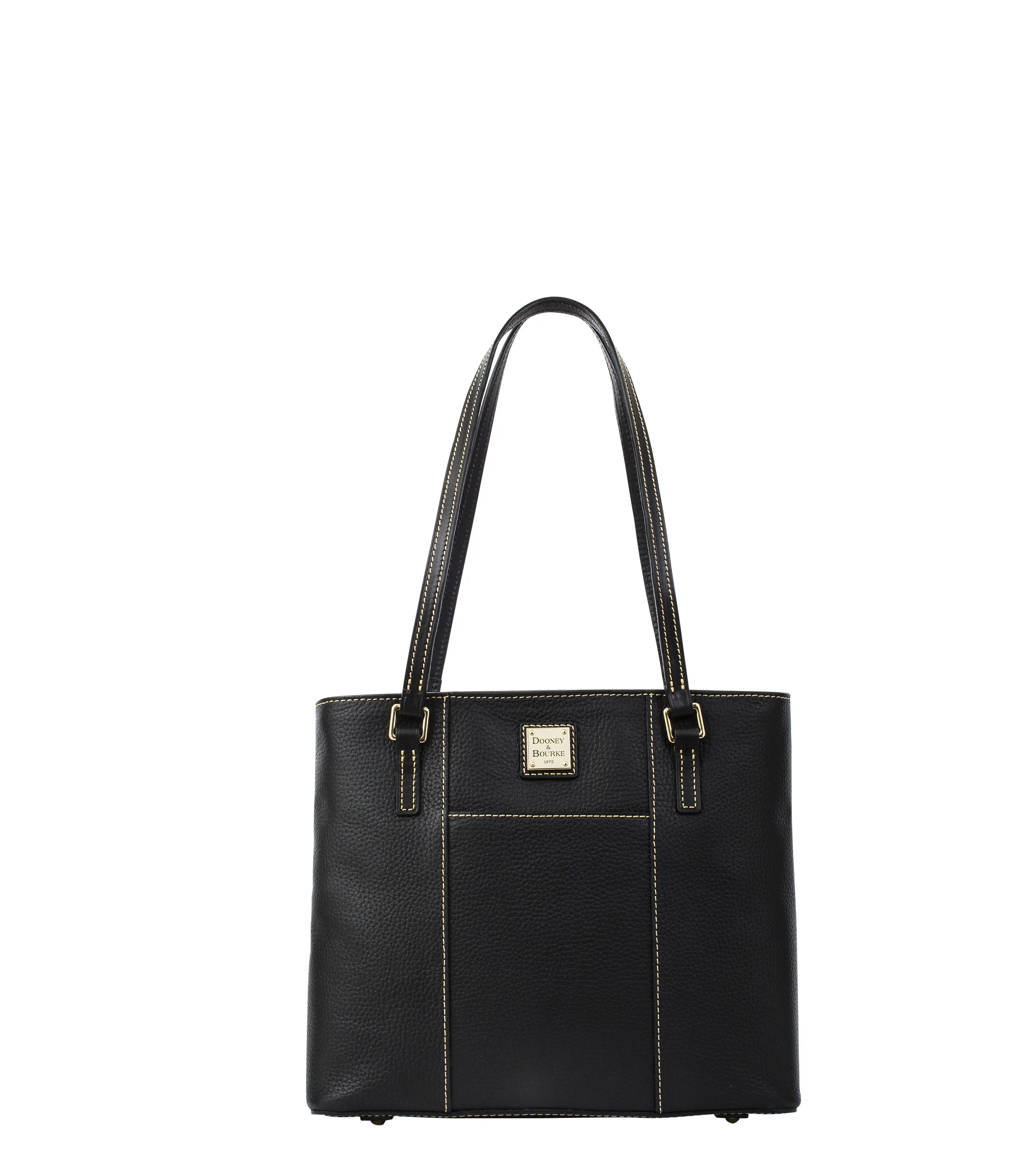 Dooney & Bourke Black Pebble Grain Small Lexington Shopper