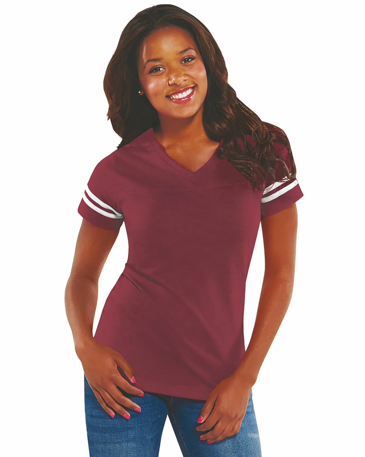 LAT Ladies' Football T-Shirt view 4