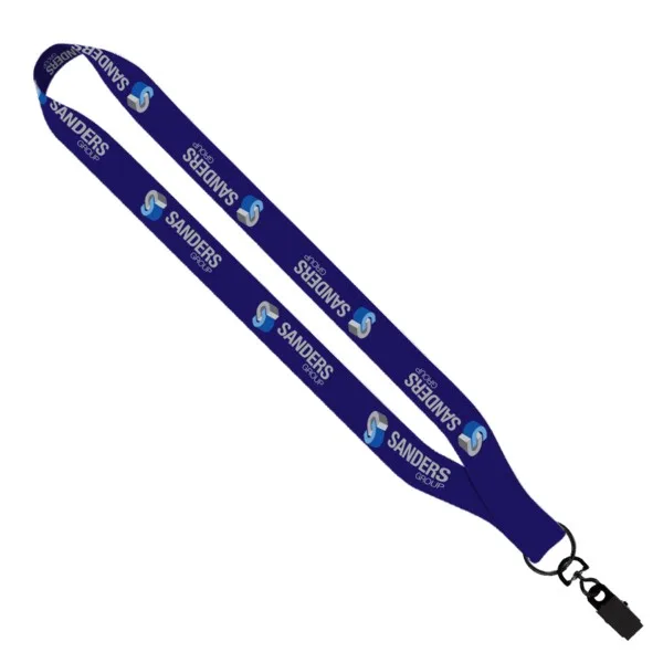 1" Polyester Dye Sublimated Lanyard view 7