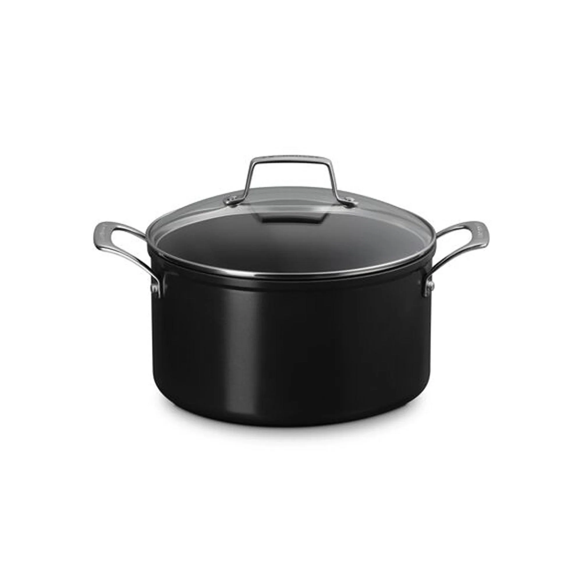 Le Creuset 6.3Qt Essential Nonstick Ceramic Stockpot W/ Glass Lid