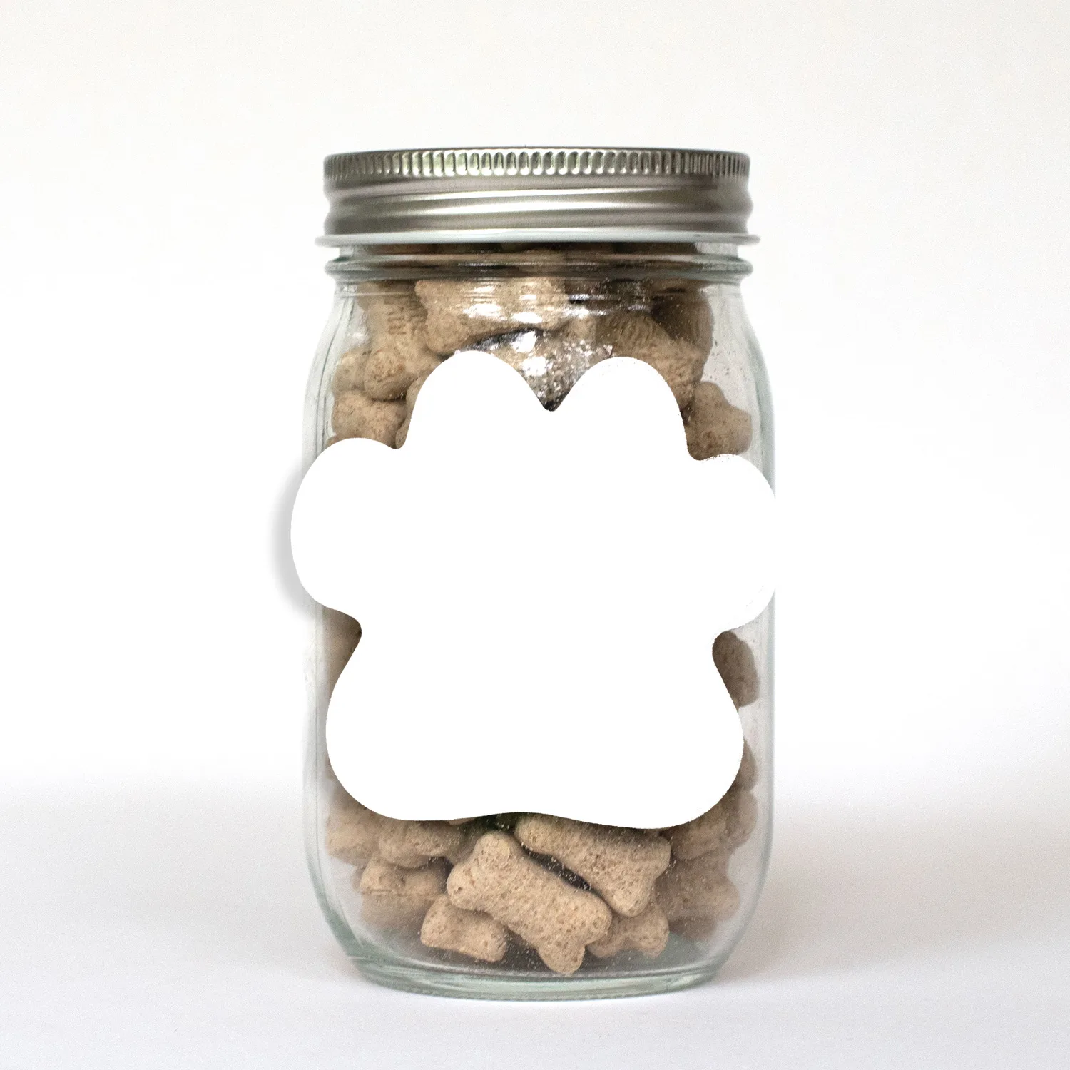 Pint Jar with Paw Magnet Pet Fill view 4