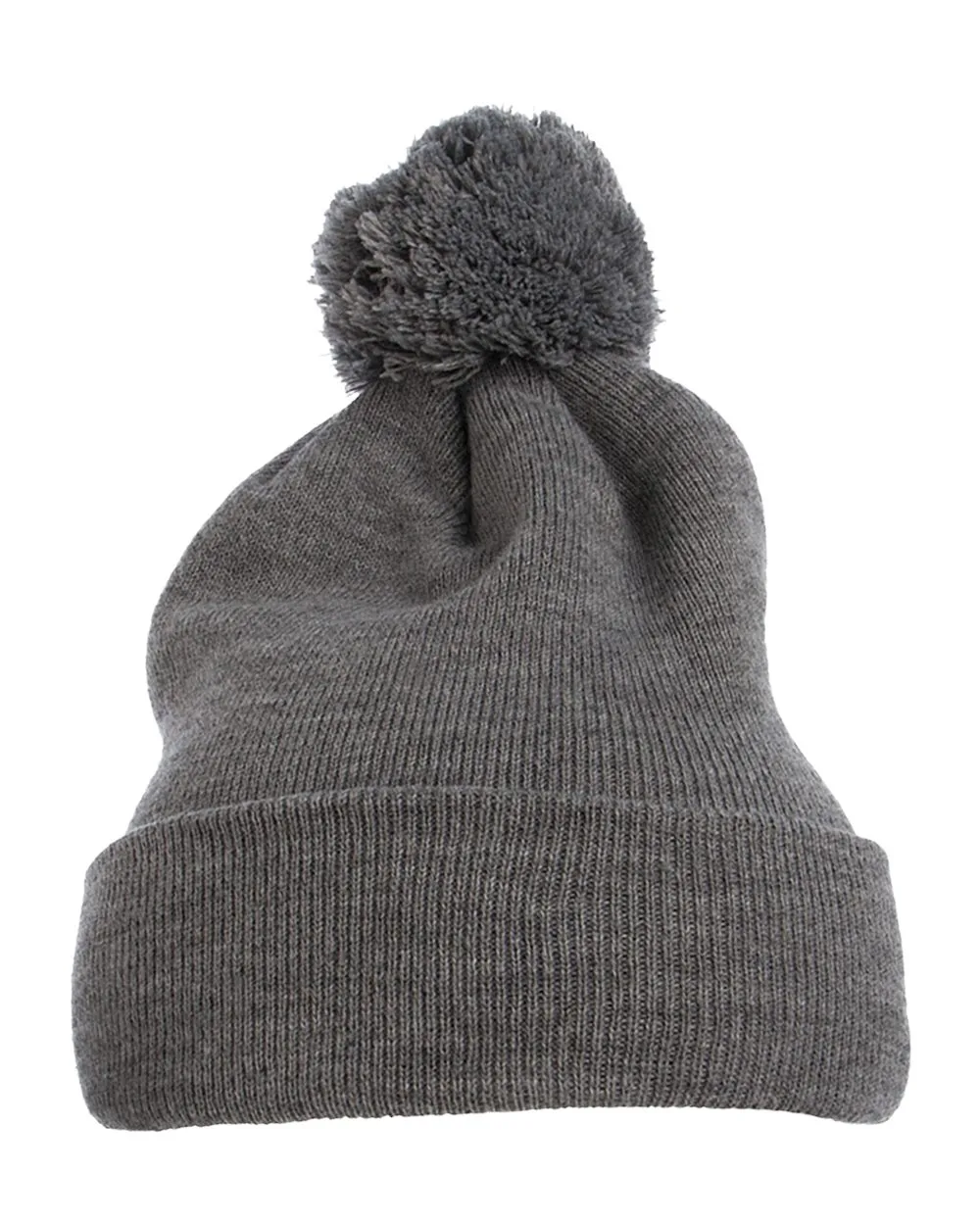 YP Classic™ Pom-Pom Cuffed Knit Beanie view 2