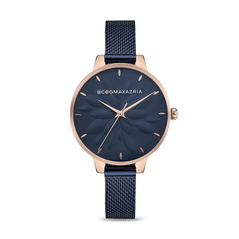 BCBGMAXAZRIA Ladies Floral Dial Watch Size Ladies Standard