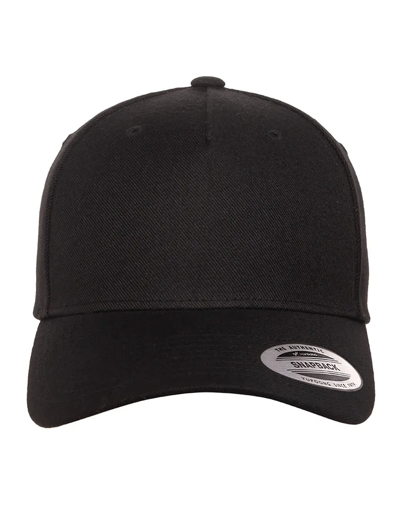 YP Classic™ Premium Five-Panel Curved Bill Snapback Cap