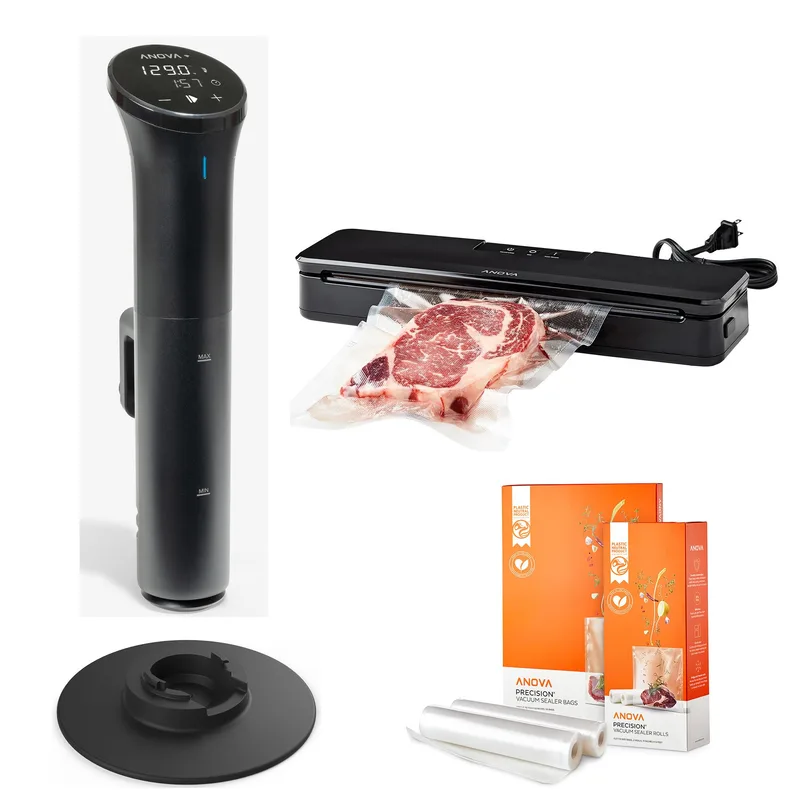 ANOVA Anova Precision Sous Vide Cooker Nano 3.0 Complete Bundle