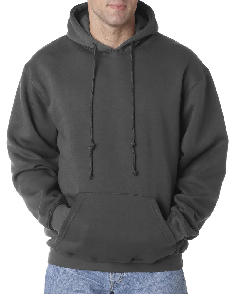 BAYSIDE Adult USA Made Pullover Heavyweight Hooded Sweatshirt view 5