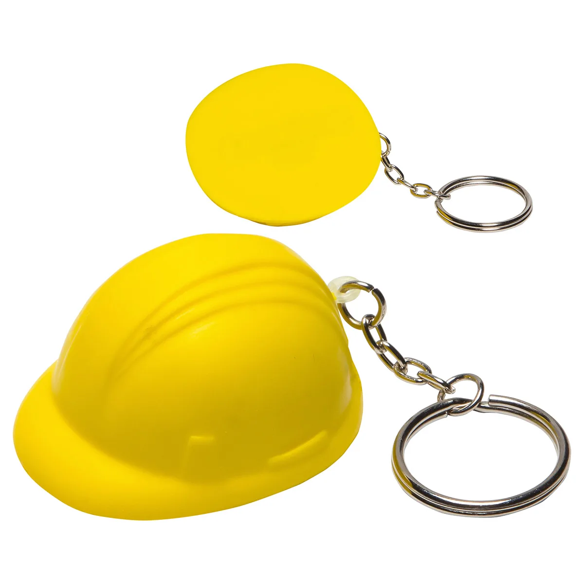 Hard Hat Stress Reliever Key Chain view 2