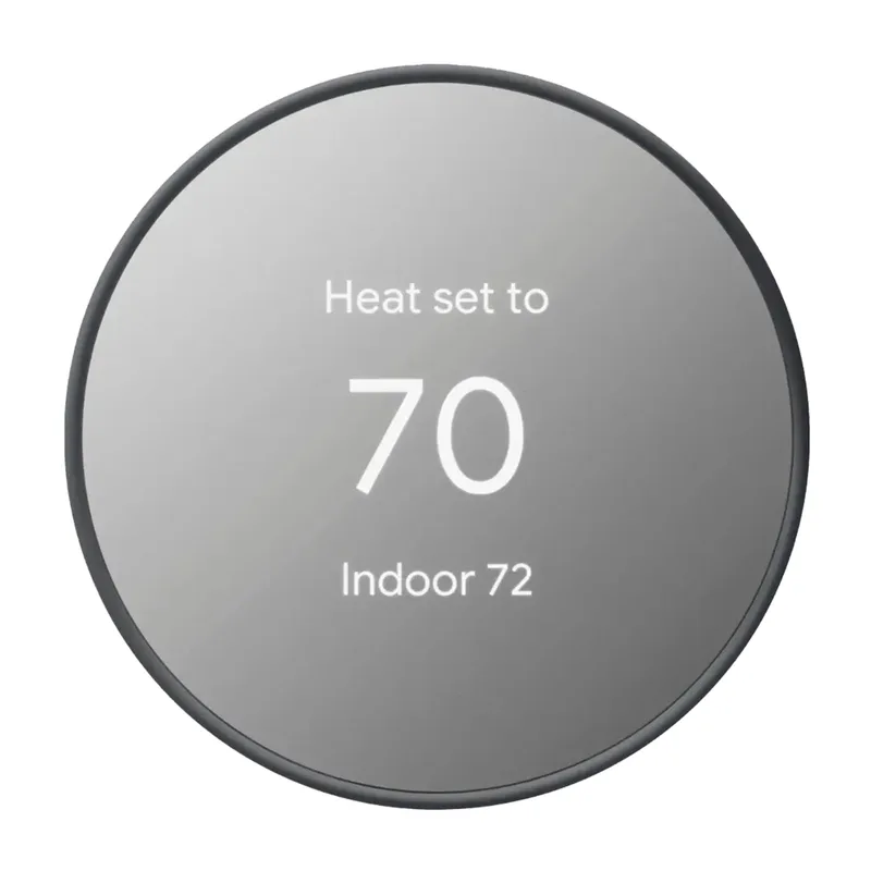 Google Nest Thermostat - Charcoal