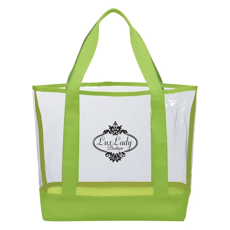 Clear Casual Tote Bag view 2