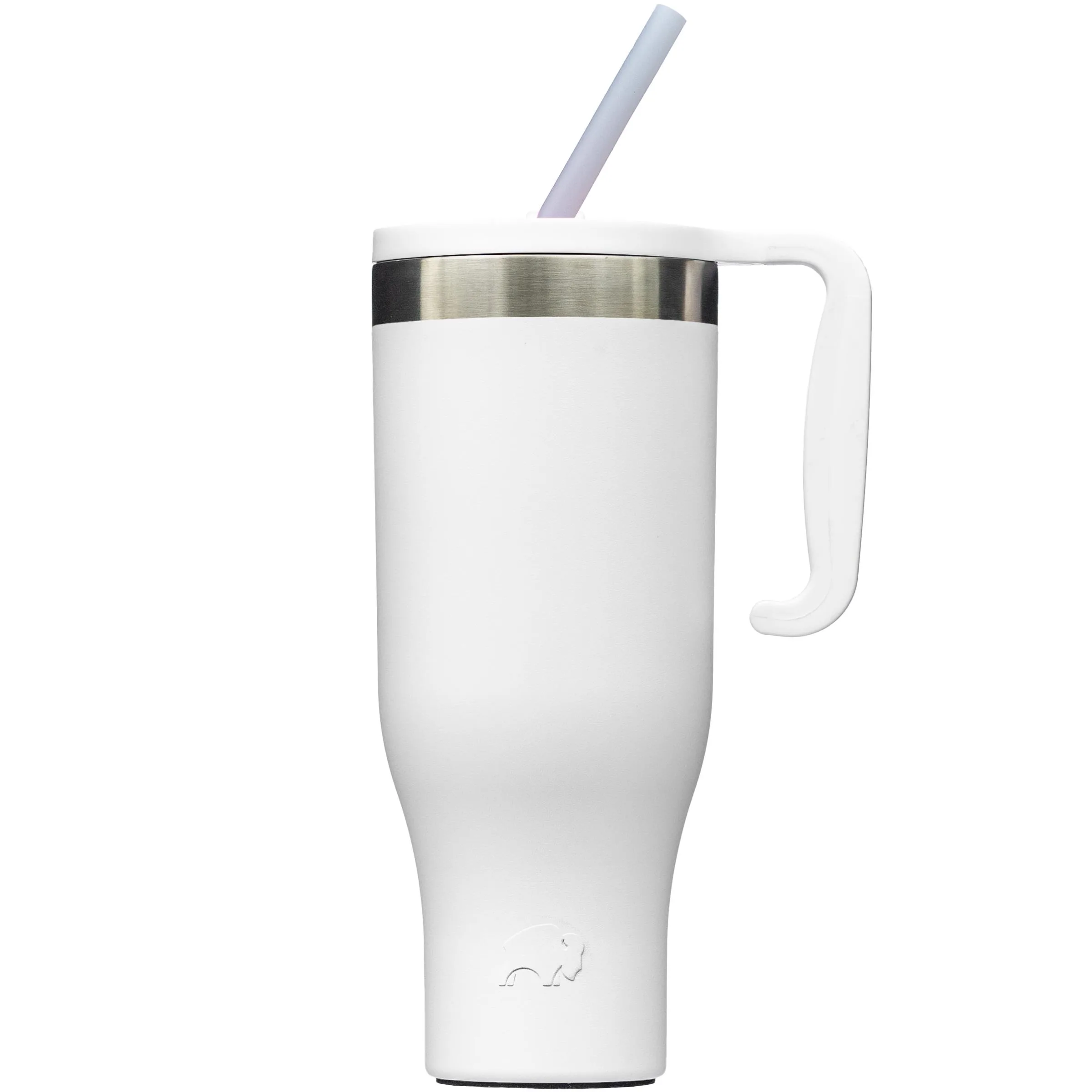Bison Coolers 40 Oz. White Tumbler
