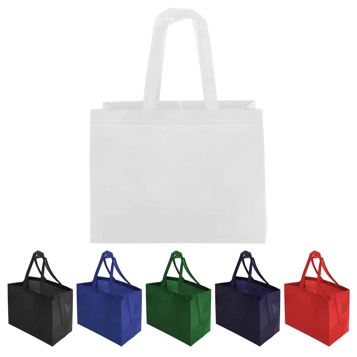 Kingston 80GSM Recycled Non-Woven Polypropylene Heat-Sealed Tote view 2