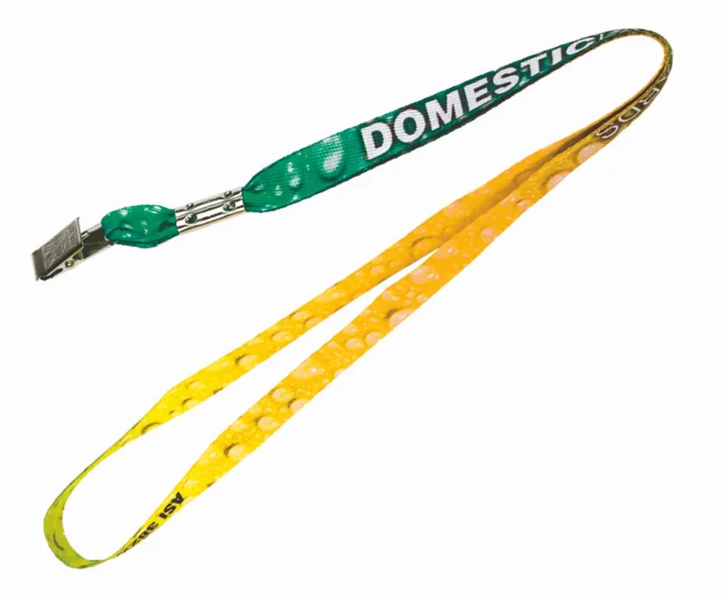Recycled Polyester Rush Lanyard (1"x36" - Domestically Produced)