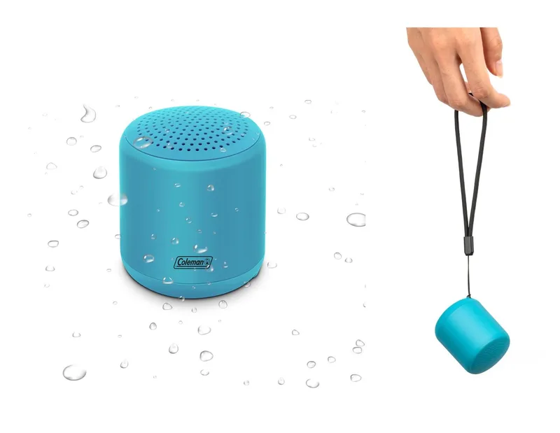Coleman Tws Water Resistant Bluetooth Speaker - Light Blue