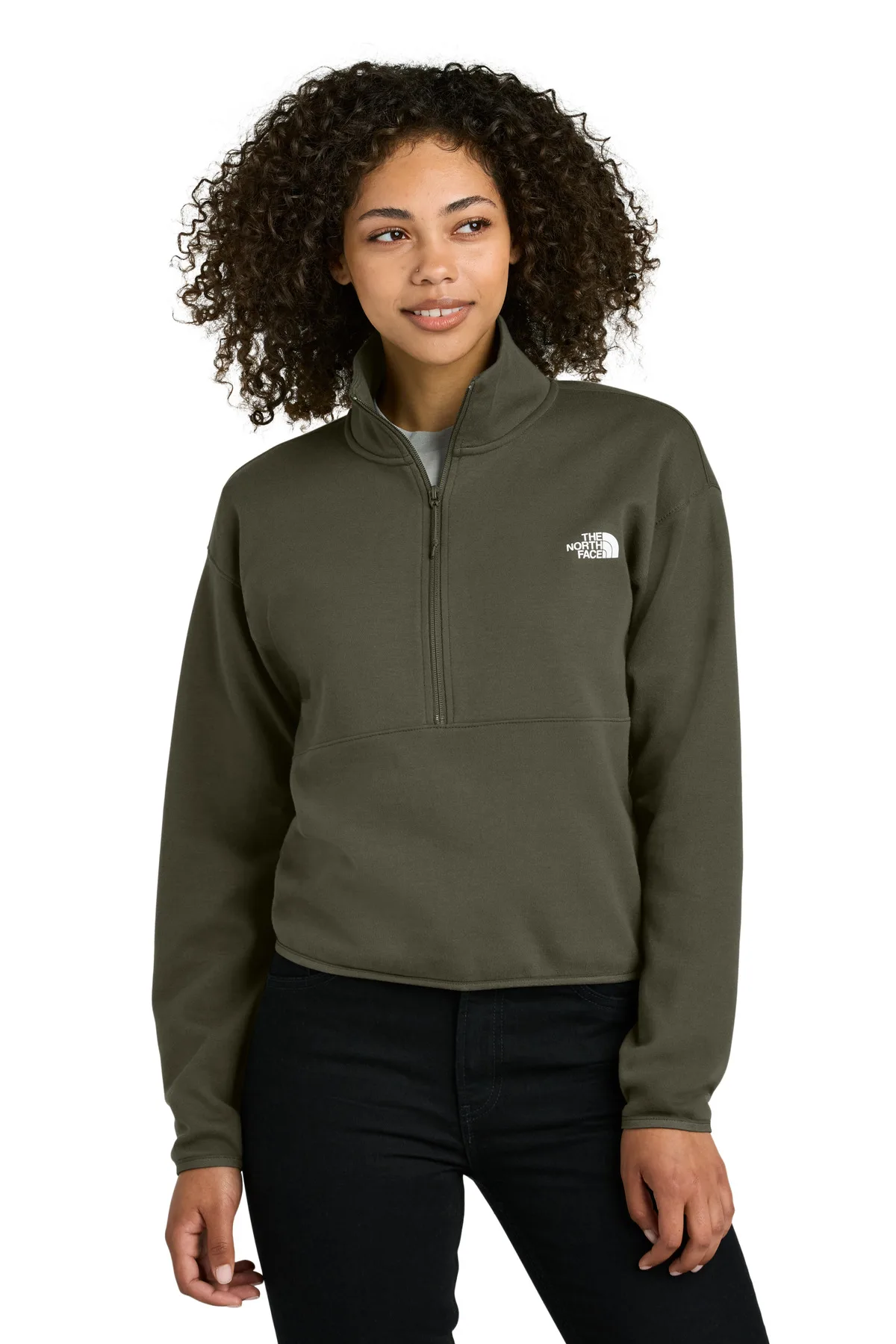 The North Face® Women's Double-Knit 1/2-Zip Fleece view 2