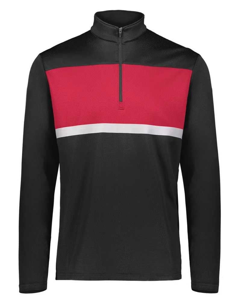 Holloway Adult Prism Bold Quarter-Zip Pullover view 4