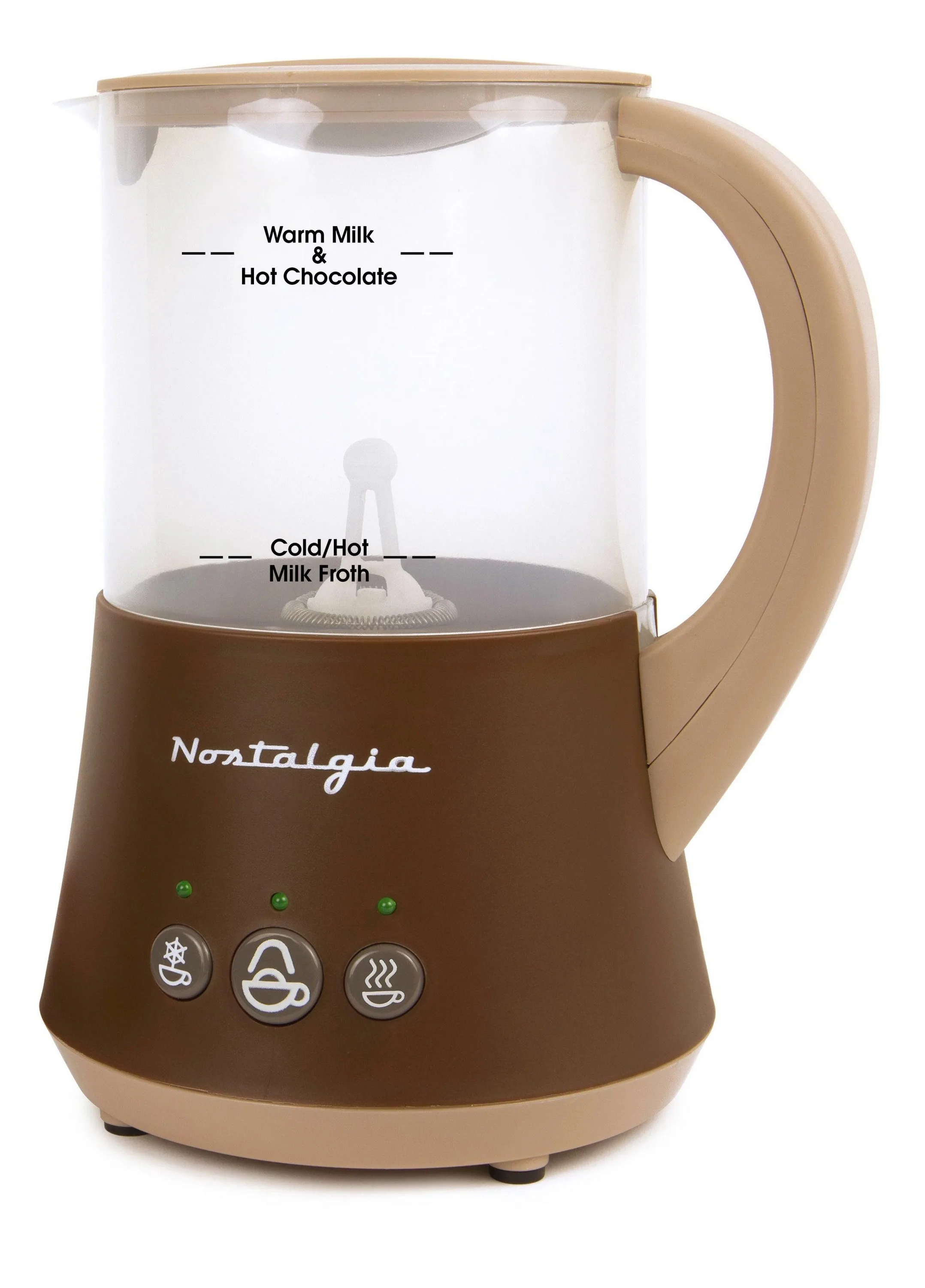 Nostalgia 32 Oz. Frother & Hot Chocolate Maker