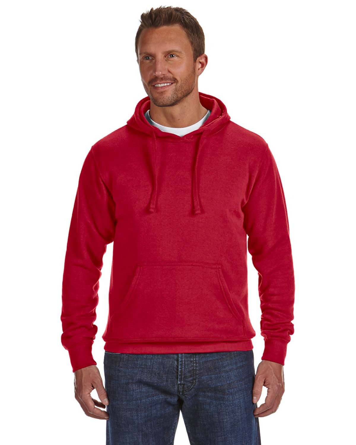 J AMERICA Adult Cloud Pullover Fleece Hooded Sweatshirt