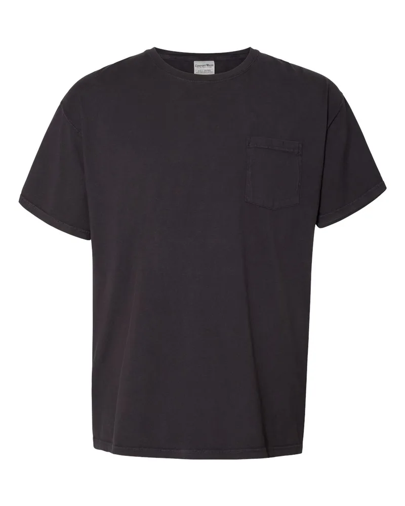 Hanes® ComfortWash™ Unisex Garment-Dyed Pocket T-Shirt view 2