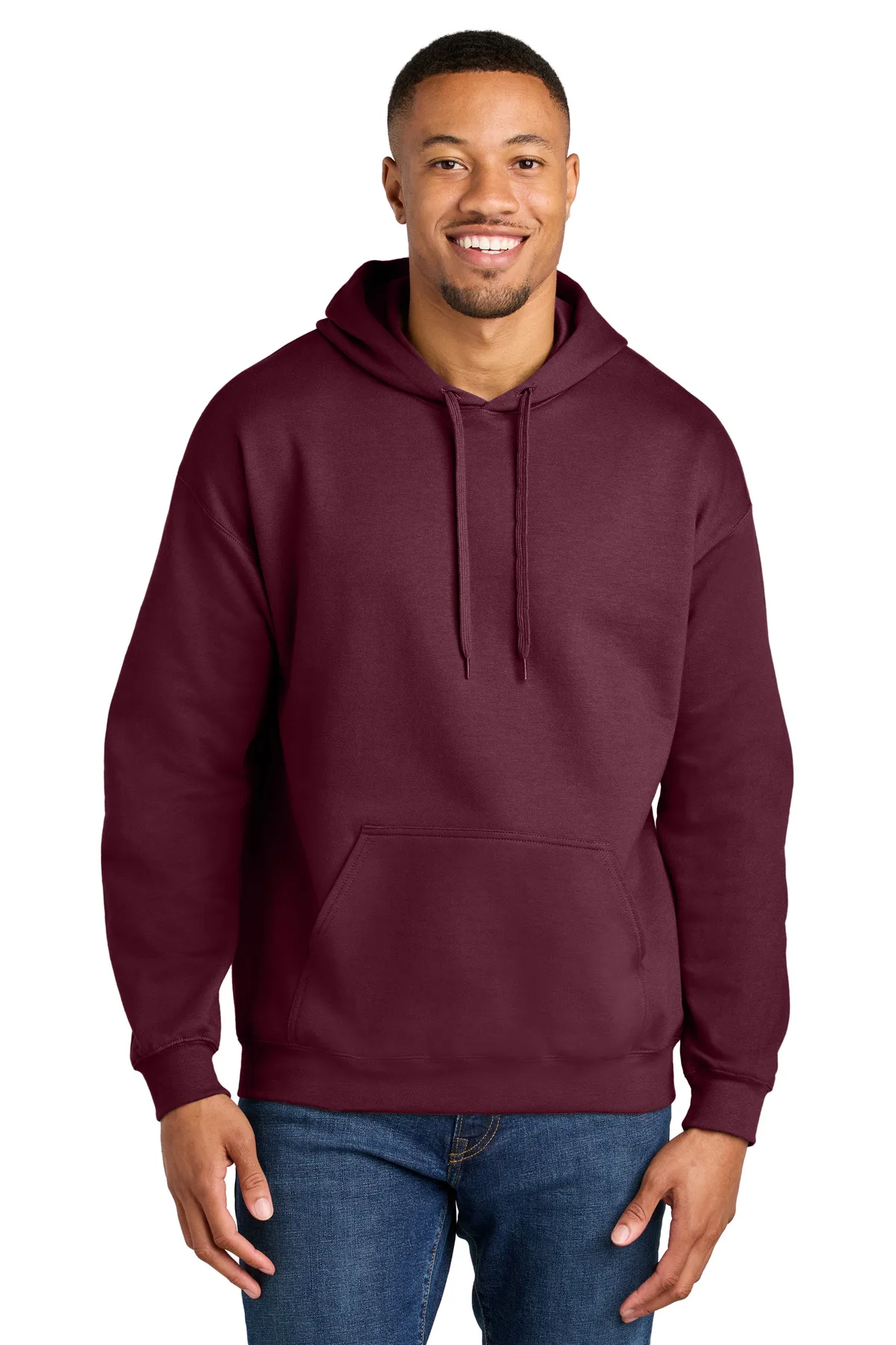Gildan® Softstyle® Midweight Pullover Hooded Sweatshirt view 5