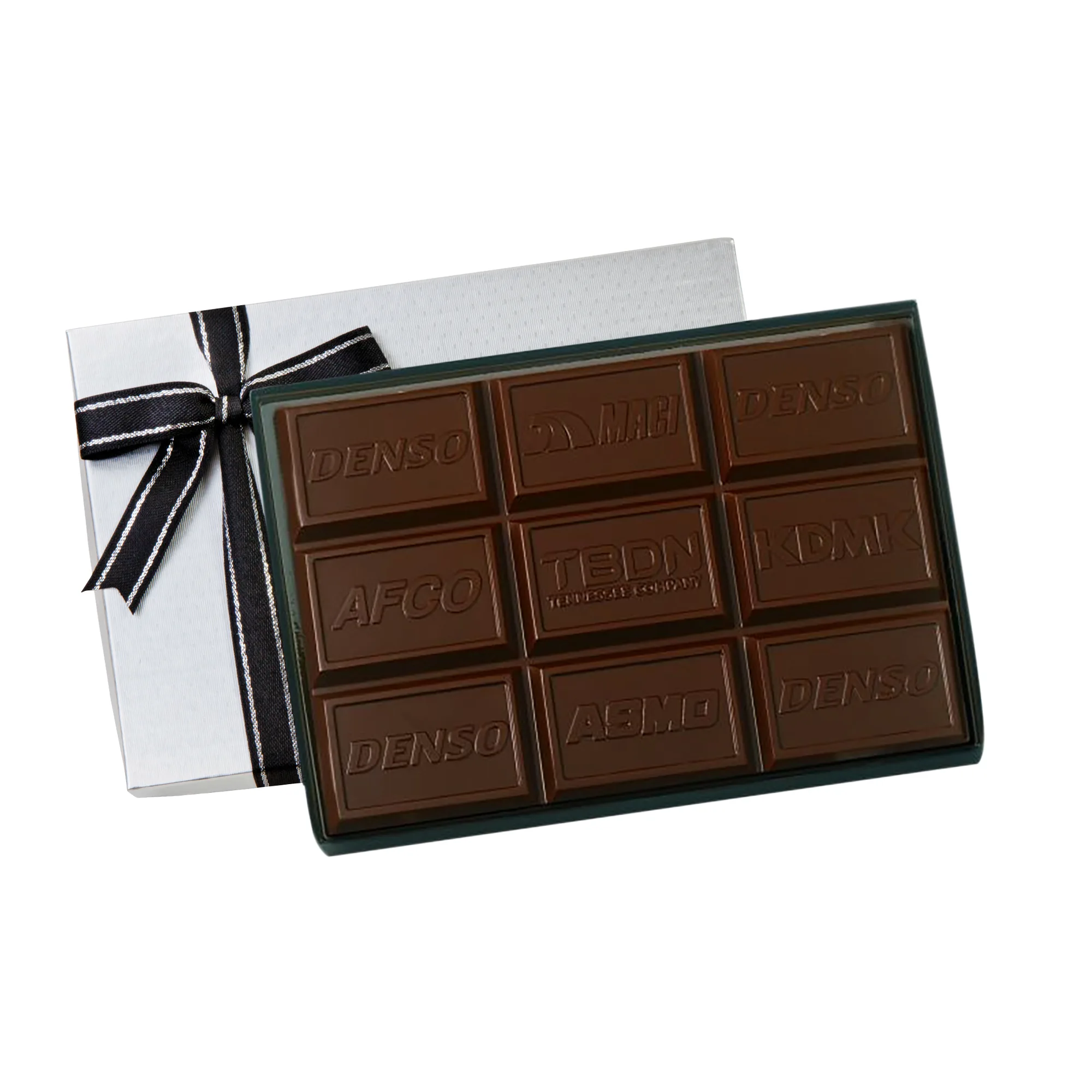 Large 9 Section Molded Chocolate Bar view 2