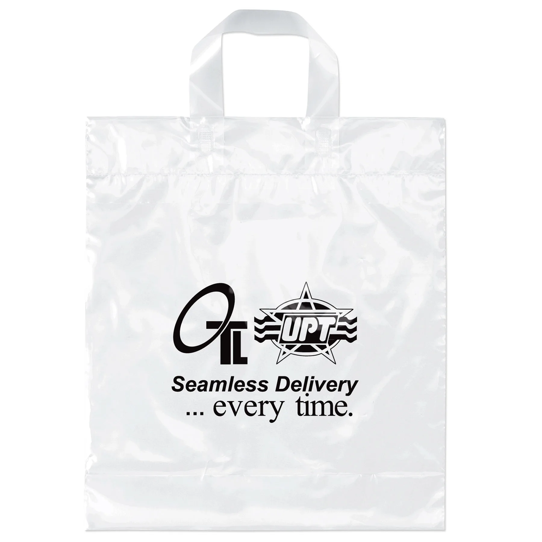 Pony™ - Soft Loop Handle Bag - Flexo Ink Print (13" x 15 1/2" x 4")