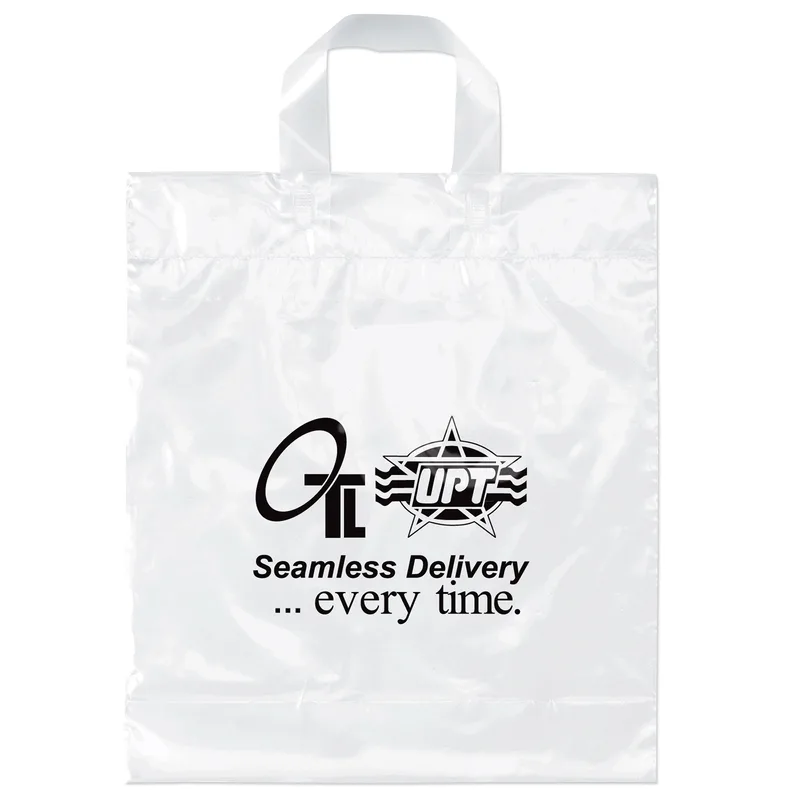 Pony™ - Soft Loop Handle Bag - Flexo Ink Print (13" x 15 1/2" x 4")