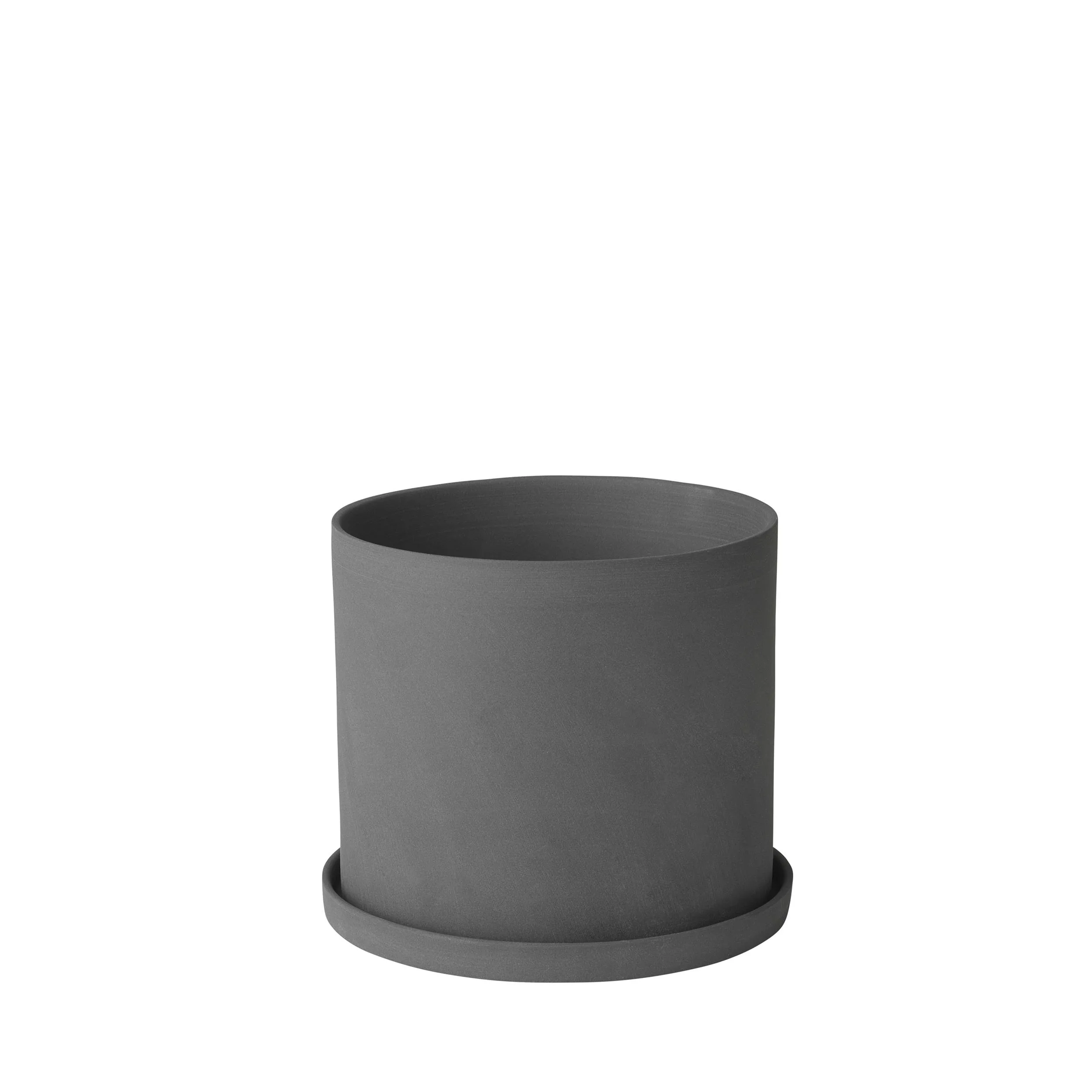 Blomus Nona Porcelain Herb Pot - Pewter
