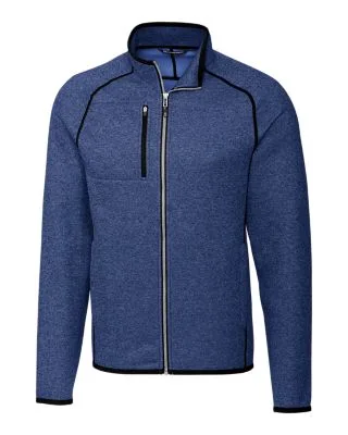 Cutter & Buck Mainsail Sweater-Knit Mens Full Zip Jacket view 7