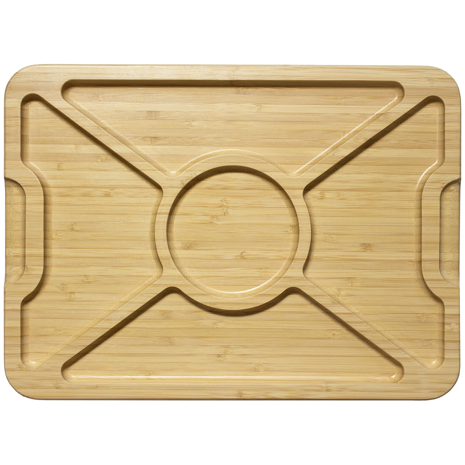 Flip, Serve & Store™ Covered Rectangle Bamboo Charcuterie Board view 3
