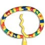 Easter Egg Cracked Multi-Color Inkbend Standard, Bent Pen