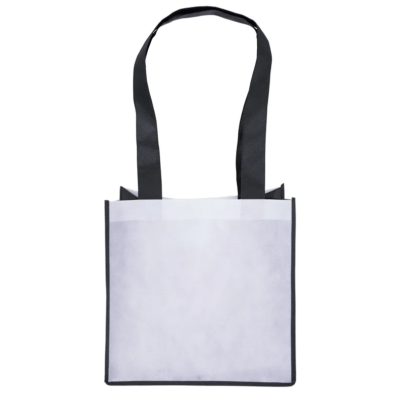 Monet - PET Non-Woven Tote - Sublimation (12" x 6" x 12") view 2